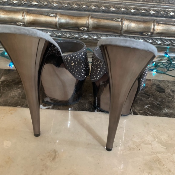 New Rhinestone Pleaser Heels Size 11 - Picture 4 of 6